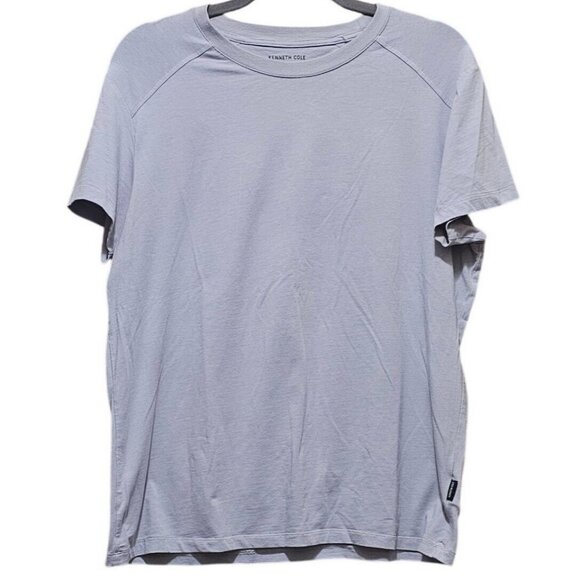 Kenneth Cole Men's Light Gray Short Sleeve T-Shirt Medium - Picture 1 of 8
